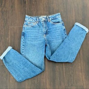 topshop moto mom jeans